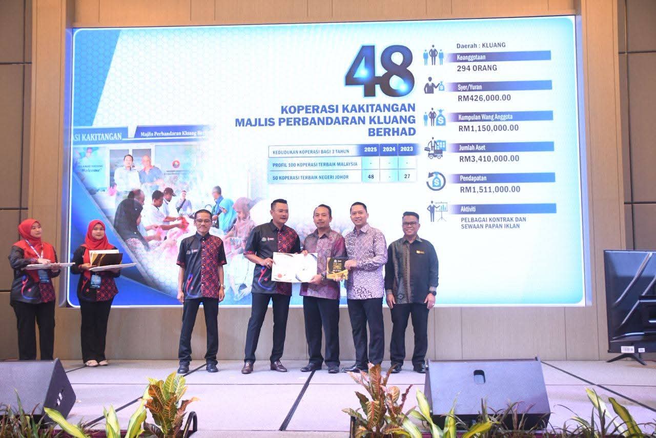 TOP 350 KOPERASI TERBAIK NEGERI JOHOR TAHUN 2025